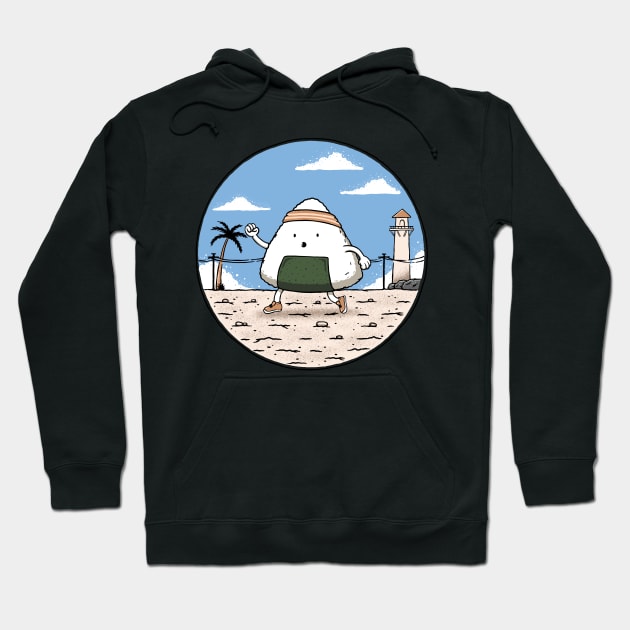 Jogging Onigiri Hoodie by LukmannHak